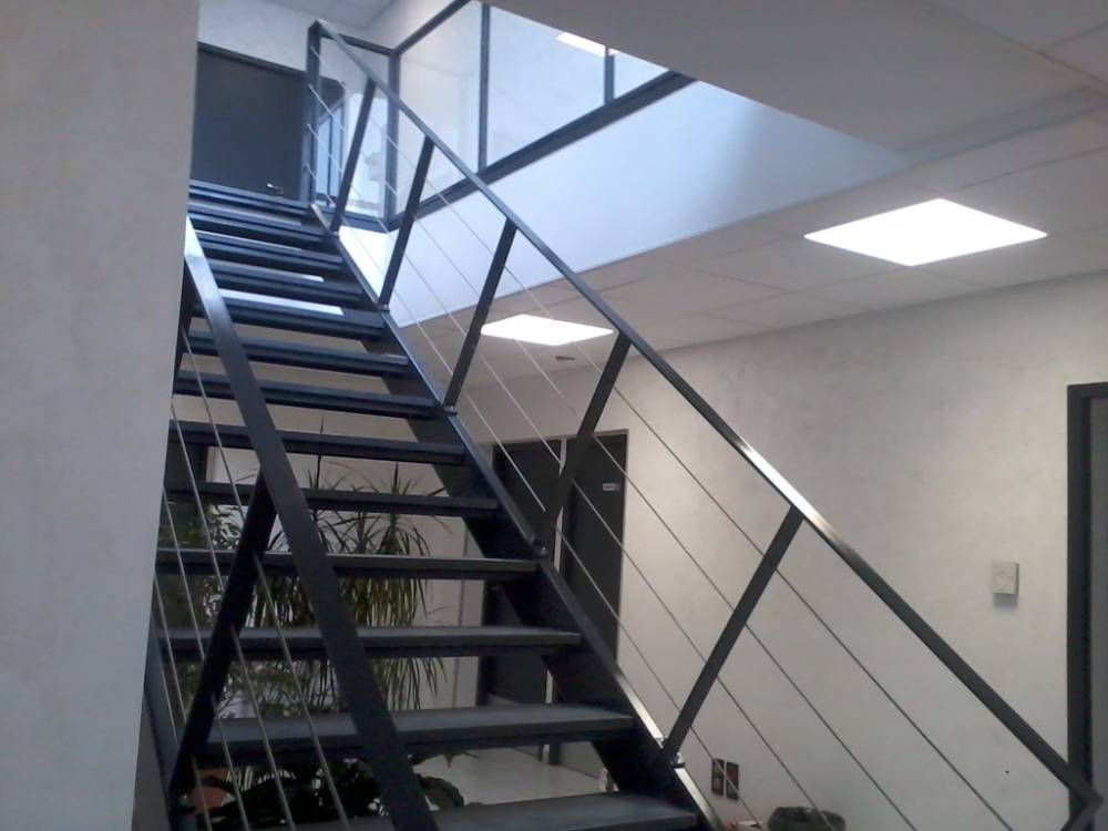 Guttin Serrurerie Chaudronnerie escalier garde-corps et main courante